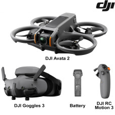 DJI - Avata 2 Fly More Combo (סוללה 1)