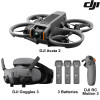 DJI - Avata 2 Fly More Combo (3 סוללות)