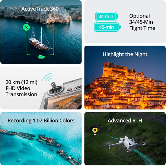 DJI - Mini 4 Pro Fly More Combo Plus