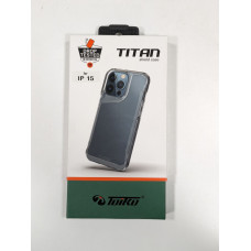 כיסוי לאייפון 15 - Toiko Titan - שקוף