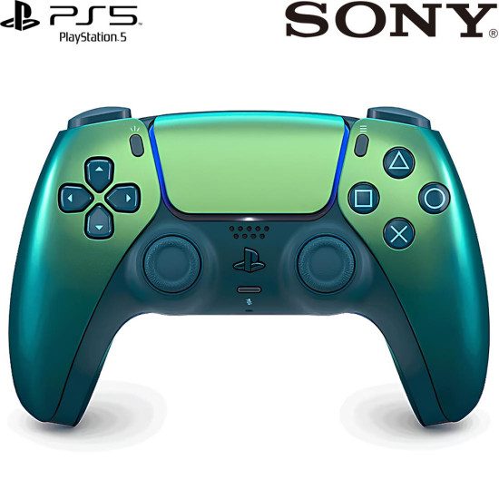 Sony - PS5 PlayStation 5 - DualSense - Wireless Controller - Chroma Teal