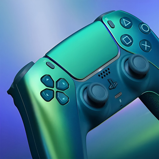 Sony - PS5 PlayStation 5 - DualSense - Wireless Controller - Chroma Teal