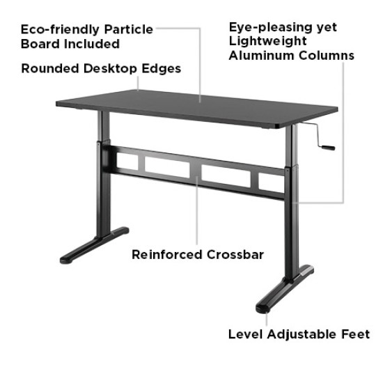 Lumi - Sit-Stand Desk - N04-22D 