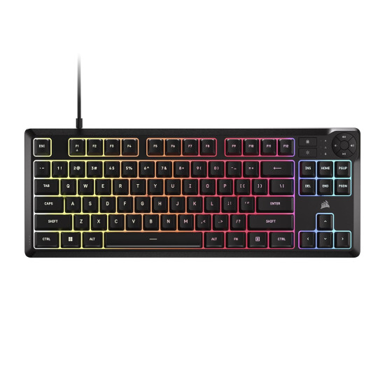 Corsair - K55 Core TKL RGB - מקלדת גיימינג
