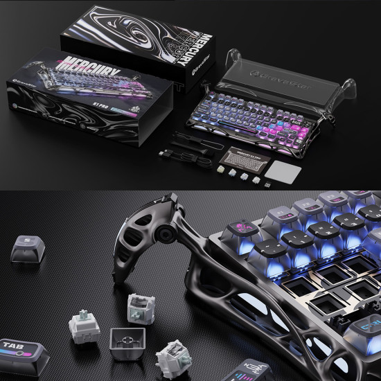 GravaStar - Mercury K1 Pro RGB - מקלדת גיימינג