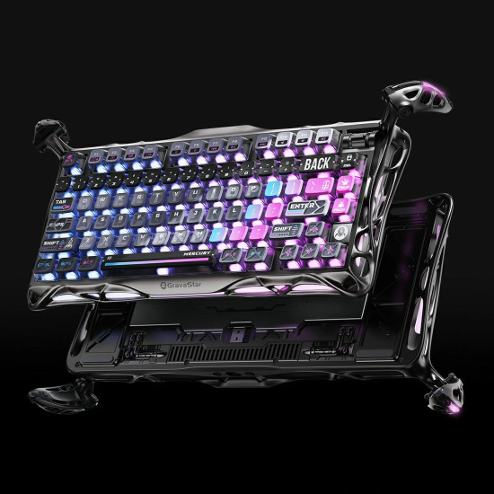 GravaStar - Mercury K1 Pro RGB - מקלדת גיימינג