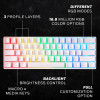 HK Gaming - GK61 - RGB - מכנית מקלדת גיימינג
