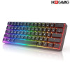 HK Gaming - GK61 - RGB Black - מכנית מקלדת גיימינג