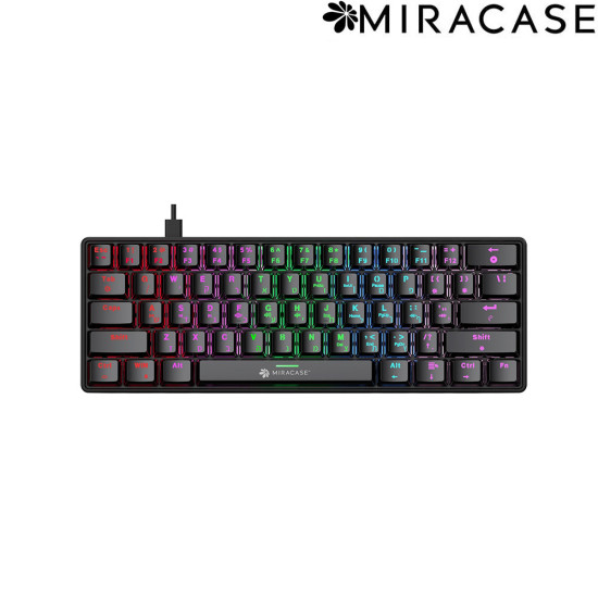 Miracase - MMCK100 Black - מקלדת גיימינג