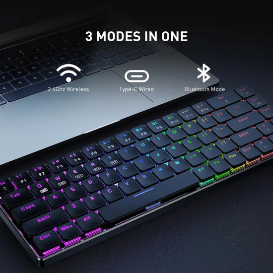 Onikuma - G29 Mechanical RGB - Black - מקלדת גיימינג מכנית