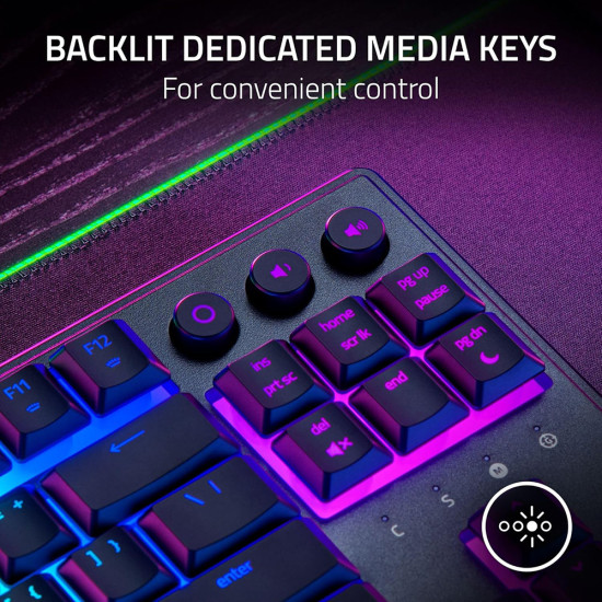 Razer - Ornata V3 TKL - RGB - מקלדת ממברנה מכנית גיימינג