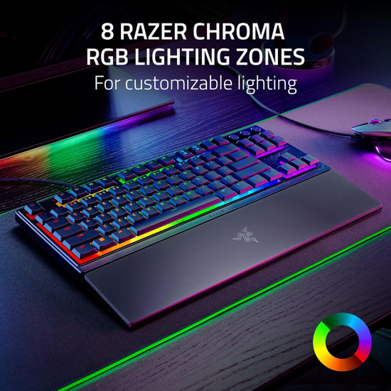 Razer - Ornata V3 TKL - RGB - מקלדת ממברנה מכנית גיימינג