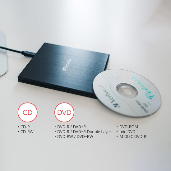 Verbatim - כונן DVD/CD חיצוני