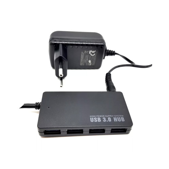 Gold Touch - HUB – 4 Ports - USB3.0 מפצל כולל מטען