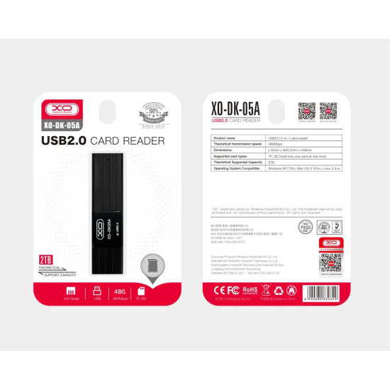XO Card Reader USB 2.0
