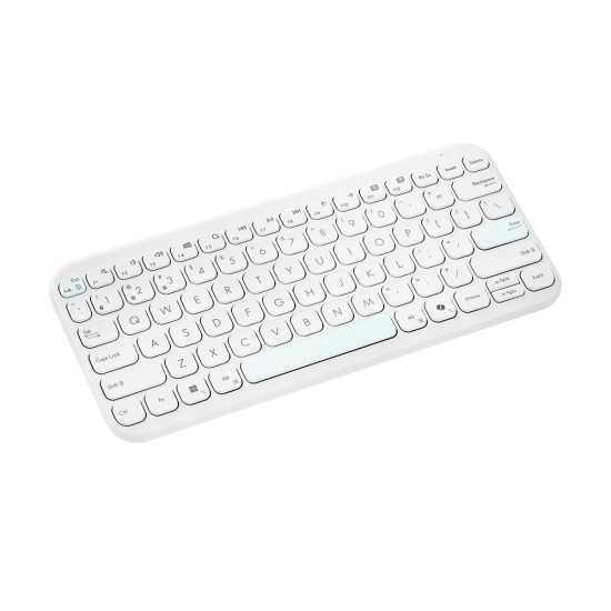 ASUS - KW100 - Marshmallow Iridescent White - Bluetooth