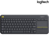 Logitech - K400 Plus - Keyboard with a Touchpad