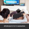Logitech - K400 Plus - Keyboard with a Touchpad