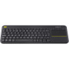 Logitech - K400 Plus - Keyboard with a Touchpad