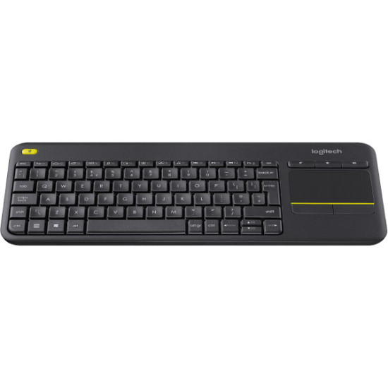 Logitech - K400 Plus - Keyboard with a Touchpad