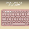 Logitech - Pebble Keys 2 - K380S - Rose