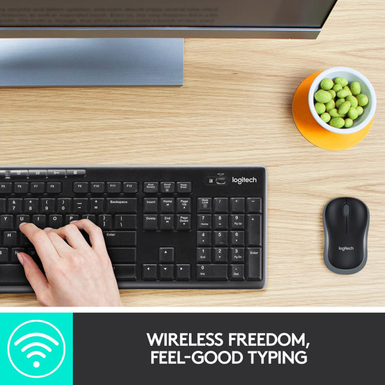 Logitech MK270 מקלדת ועכבר