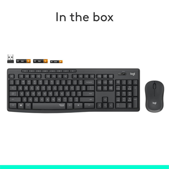Logitech MK295 מקלדת ועכבר