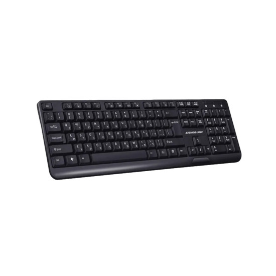 Silver Line - KB-889 - Wired keyboard - (RUS-HEB-ENG)