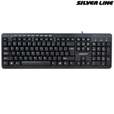 Silver Line - KB-889 - Wired keyboard - (RUS-HEB-ENG)