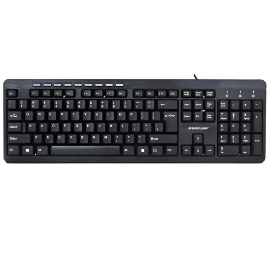 Silver Line - KB-889 - Wired keyboard - (RUS-HEB-ENG)