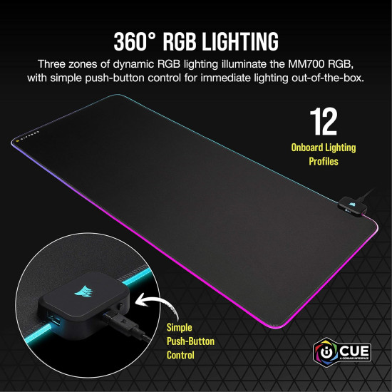 Corsair - MM700 RGB  - 93 x 40