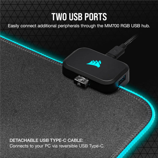 Corsair - MM700 RGB  - 93 x 40