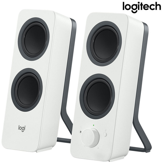 Logitech - Z207 (AUX+BT) - לבן