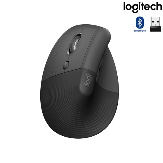 Logitech - LIFT Vertical Left  - עכבר אלחוטי
