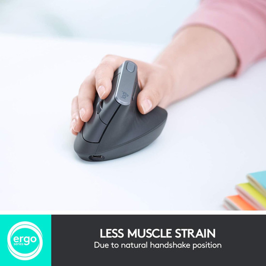 Logitech - MX Vertical - עכבר אלחוטי
