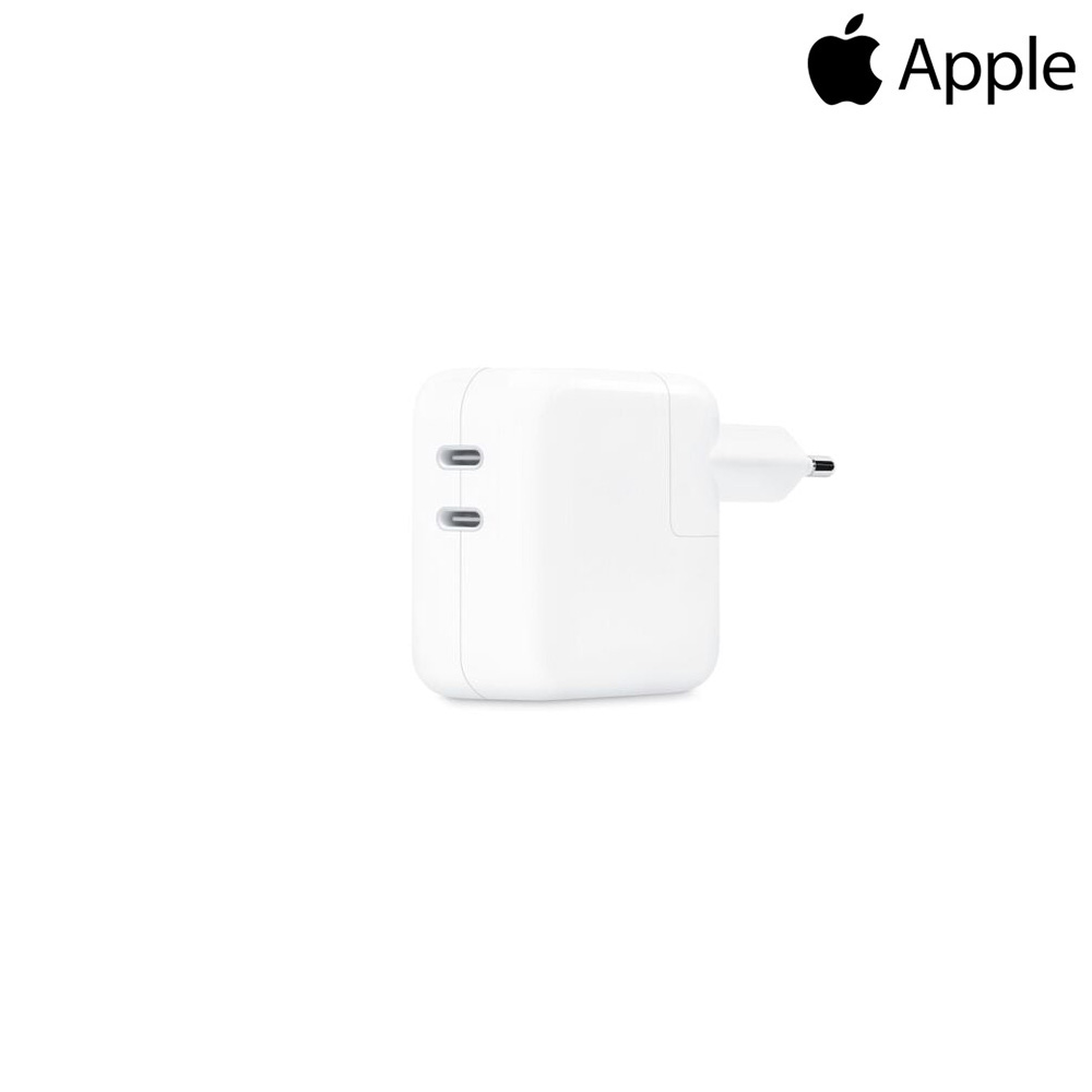 Apple - Power Adapter - 35W Dual Type-C