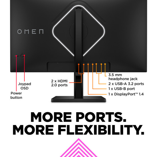 HP - 27" - Omen 27QS - מסך גיימינג גדול