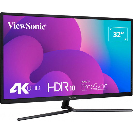 ViewSonic - 32"- VX3211-4K-MHD - 32" - Monitor with 4K and HDR 