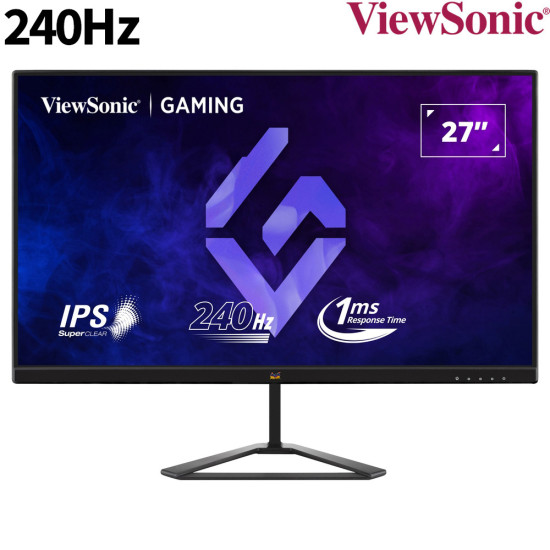 ViewSonic - 27" - VX2779A-HD-27-PRO - Monitor with 240Hz and HDR 
