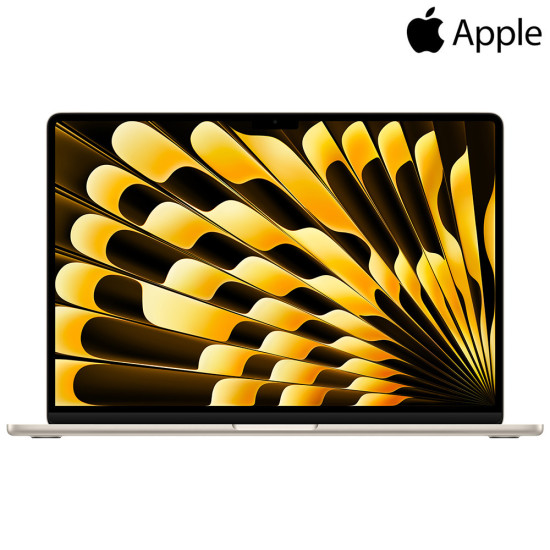 Apple - MacBook Air 15 - 15.3"/M4 - 16GB/256GB/macOS - Starlight