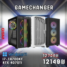 מחשב גיימינג - Game Changer - i7 - RTX4070Ti - Windows 11
