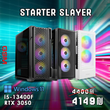 מחשב גיימינג - Starter Slayer - i5 - RTX3050 - Windows 11