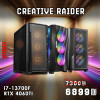 מחשב גיימינג - Creative Raider - i7 - RTX4060Ti - Windows 11