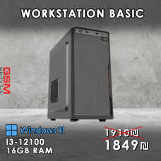 תחנת עבודה - Basic - i3 - 16GB RAM - Windows 11