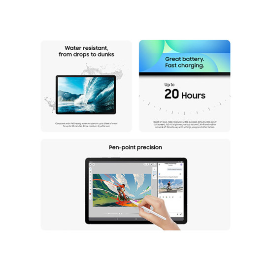Samsung - Galaxy Tab S10 FE - 8GB/128GB - 10.9" - Wi-Fi