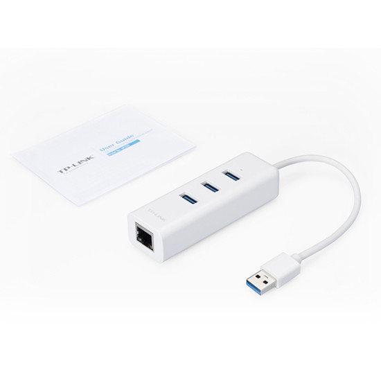 TP-LINK - UE330 - LAN-USB Gigabit + HUB 3.0